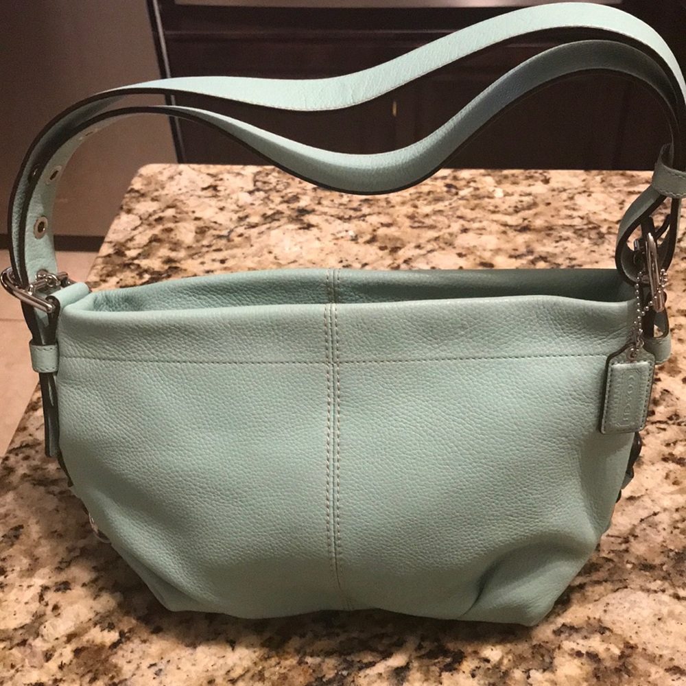 Leather Coach Bag